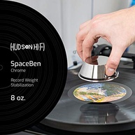 Estabilizador de Peso Hudson Hi-Fi para Vinil: Som Perfeito com Elegância Cromada - imagem 3