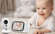 Babá Eletrônica Inteligente com Câmera HD 1080P, Visão Noturna 10M, Áudio Bidirecional e Controle de Temperatura - imagem 2