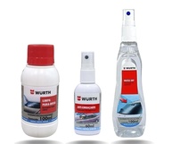 Kit Essencial Wurth: Cristalizador de Vidros, Antiembaçante e Water OFF para Visibilidade Impecável - imagem 1