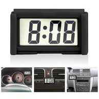 Relógio Digital Jumbo para Carro: Hora e Dia com Visor LCD e Suporte Flexível (Preto) - imagem 2