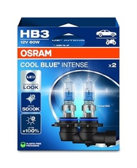 Lâmpada Farol OSRAM COOL BLUE INTENSE HB3: +100% Brilho e Visual LED (5000K) - imagem 3