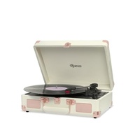 Vitrola Raveo Sonetto Rose Gold: Bluetooth, USB (Grava/Reproduz) e Rádio FM - imagem 3