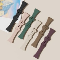 EverAct Pulseiras de relógio finas de silicone compatíveis com Vivoactive 6/5/3/3 Music, pulseira esportiva fina e estreita de 20 mm para Venu Sq 2/Forerunner 55/165/645/245 feminino e masculino - imagem 3