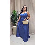 Vestido Jeans Longo Plus Size: Conforto e Estilo que se Adaptam a Você - imagem 1