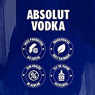 Absolut Vodka 1L: Sabor Premium para Seus Drinks - imagem 5