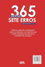 365 Jogos dos Sete Erros Vol. 2: Desafios Incríveis para Divertir e Desenvolver - imagem 3