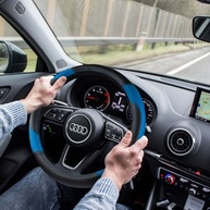 Capa de Volante de Couro Azul Premium: Antiderrapante, Respirável e Ajuste Universal - imagem 3
