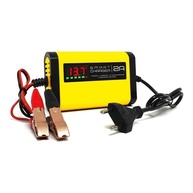 Carregador de Bateria Automotivo Digital 2A 12V com Voltímetro e Amperímetro - Carga Inteligente para Moto e Carro - imagem 1