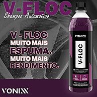 Kit Shampoo Automotivo Sujeira Pesada V-Floc + V-Mol 500ml Vonixx - imagem 2