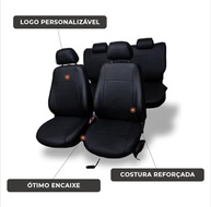 Capa de Banco Universal em Couro Ecológico para VW Gol, Voyage, Polo, Fox - Proteção e Estilo - imagem 3