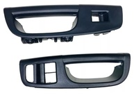 Par Puxador Interno Porta Dianteira Gol Voyage G5 G6 Preto - Acabamento Premium - imagem 2