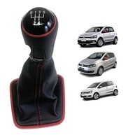 Kit Manopla de Câmbio Bola + Coifa Vermelha Esportiva para VW Fox (2011-2018) - imagem 2