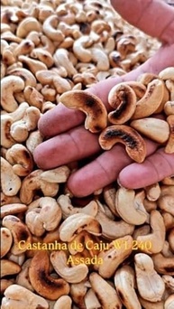 Castanha De Caju 1 Kg Inteira Premium Assada Sem Sal W1 - imagem 1