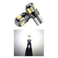 Kit 10 Lâmpadas T10 W5W 8 LEDs Canbus Branca 12V - Iluminação Premium - imagem 3
