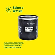 Filtro de Óleo MANN-FILTER W7128 Blindado: Proteção Essencial para VW Fox, Gol, Golf e Jetta - imagem 4