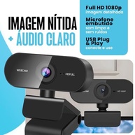 Webcam Full HD 1080p com Microfone Integrado e Ângulo Amplo - Ideal para Videoconferências e Lives - imagem 4