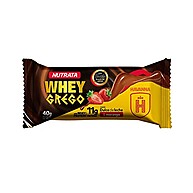 Whey Grego Havanna Morango Nutrata: 12x 40g - imagem 2