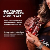 Integralmedica - Barra de Proteína Whey Protein Crisp Bar Duo Crunch - Snack Proteíco - Pré e Pós-Treino - Display com 12 Unidades - imagem 3