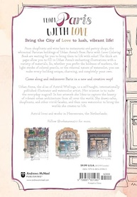 Livro de Colorir "From Paris with Love" por Urban Anna: Sua Jornada Criativa em Paris - imagem 3