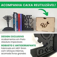 Aparador de Livros Gatos Woodecora - Decore com Charme e Organize com Estilo - imagem 4