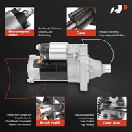Motor de Partida A-Premium para Jeep Wrangler, Dodge Caravan e Chrysler - Potência e Confiabilidade Garantidas! - imagem 4