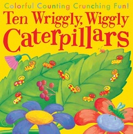 Ten Wriggly Wiggly Caterpillars: Diversão Colorida para Contar e Aprender! - imagem 1