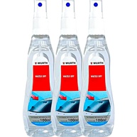 Kit 3 Cristalizador Vidro e Para-brisa Wurth: Visibilidade Hidrorepelente e Vitrificação 100ml - imagem 1