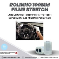 Kit 2 Bobinas Plásticas Stretch 10cm x 100m: Proteção e Segurança para Suas Embalagens - imagem 4