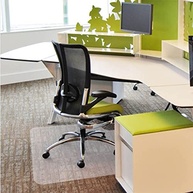 Protetor de Piso Flexível Transparente 85cm x 120cm - Proteja seu Ambiente com Estilo - imagem 3