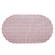Tapete de PVC com Antiderrapante para Banheiro Rosa - 49cm x 32cm | Segurança e Estilo para seu Ambiente - imagem 1