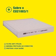 Filtro de Cabine MANN-FILTER CU21003/1: Ar Puro para Honda Fit, City, Civic X, HR-V II, WR-V - imagem 4