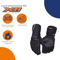 Luva X11 Dry Supertech: Proteção 100% Impermeável para Motociclistas - imagem 5