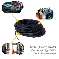 Cabo Balanceado Santo Angelo X30 para Microfone - 3 Metros: Som Profissional e Livre de Ruídos - imagem 5