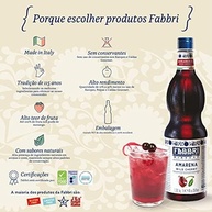 Fabbri Xarope de Cereja Silvestre Amarena 560ml - imagem 2
