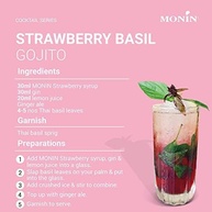 Xarope Morango Monin 700Ml - imagem 1