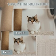 Relógio de Parede com Câmera de Segurança HD 1080p - XCOUI | Monitoramento Discreto e Fácil - imagem 4