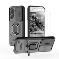 Capa Xiaomi Poco X7 Pro 5G: Proteção Total com Suporte e 2 Protetores de Tela - imagem 2