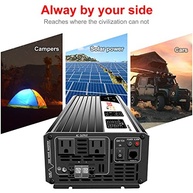 Inversor de Potência XIJIA 3000W Onda Senoidal Pura 24V para 220V - Energia Confiável para Carro e Acampamento - imagem 5
