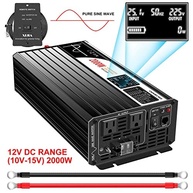 Inversor Onda Senoidal Pura Xijia 2000W 12V para 110V/120V AC - Potência Máxima 4000W - imagem 3