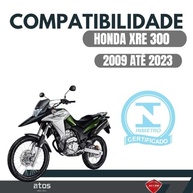Kit Relação Transmissão XRE 300 Allen (2009-2023) com Retentor - Aço 1045 Reforçado - imagem 3