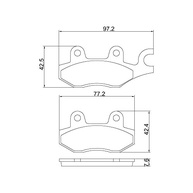 Pastilha de Freio Cobreq N-940 para Yamaha YS 250 Fazer (2005-2015): Segurança e Desempenho! - imagem 4