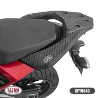 Suporte Baú Fiber Force Scam para Yamaha Fazer 250 (2018+): Segurança e Estilo para Sua Moto - imagem 3