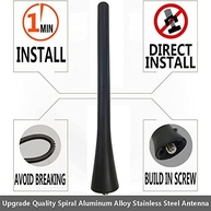 Antena Curta 7" para BMW Z3 e Z4: Recepção AM/FM Potente e Design Premium - imagem 4