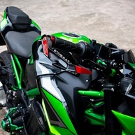 Protetores de Mão Alumínio CNC Vermelho para Kawasaki Ninja 500 / Z500 (2024-2025) - Freio e Embreagem - imagem 3