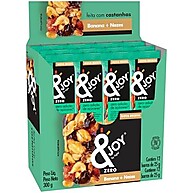 Barra Castanhas Zero Banana & Nozes Enjoy 300g - imagem 4