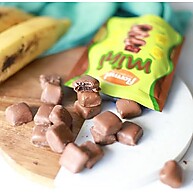 Mini Bombom Banana Flormel Zero Açúcar: Doce Saudável 60g - imagem 4