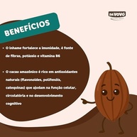 Chocomito Da Vovó - Manjar Nutritivo de Cacau Orgânico Zero Açúcar e Lactose para Bebês a Partir de 9 Meses - imagem 5