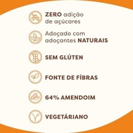 Pé de Moleque Zero Açúcar FLORMEL- Caixa com 24 Unidades - imagem 1