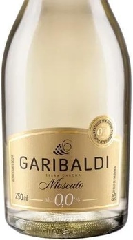 Espumante Moscato 0,0% Zero Álcool 750ml - Refrigerante de Uva Garibaldi - imagem 2