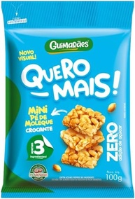 Quero Mais Pé de Moleque Zero 100g - imagem 4